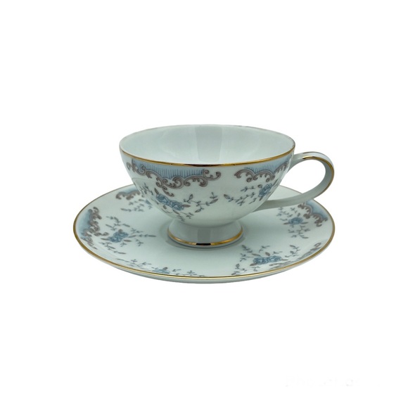 Vintage Imperial W Dalton Seville Pattern Tea Cup & Saucer Set- of Two - Picture 4 of 8